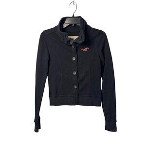 Vintage Hollister Small Ladies Y2K Sweater Collar Bella Swan Style Seagull Logo